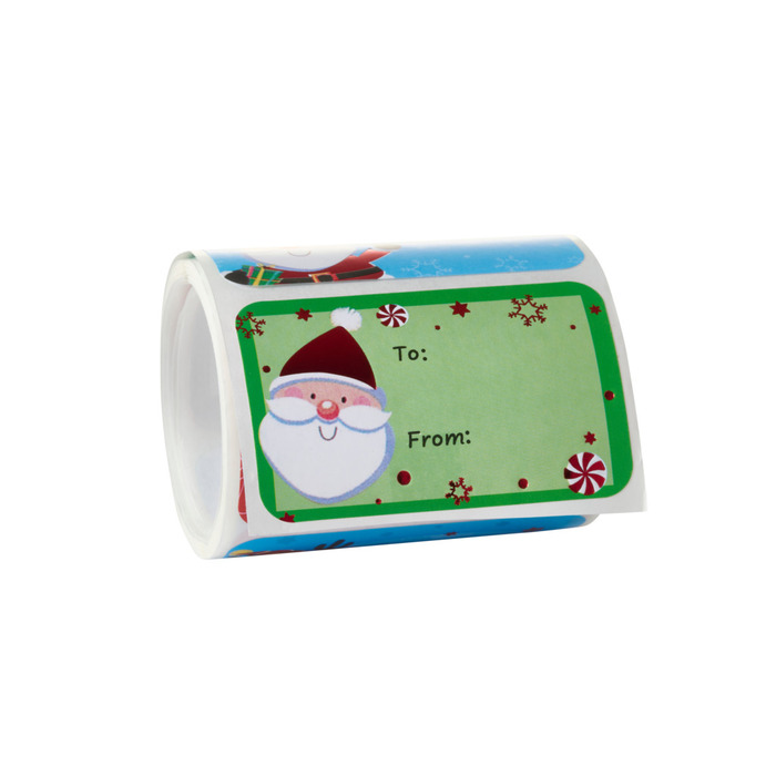 Julklappsetiketter 80-pack Stemning